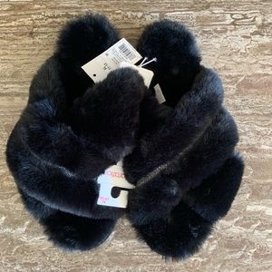 Faux Fur Xhilaration Slipper